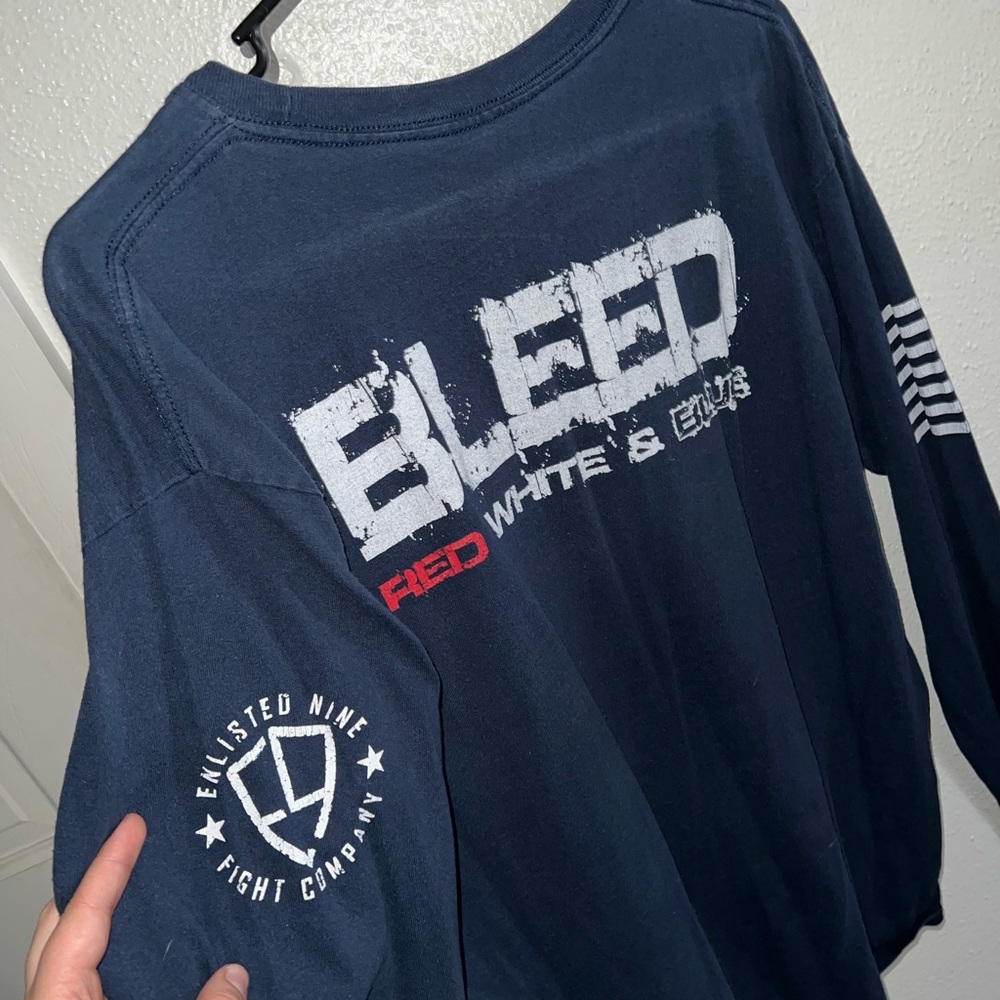 Nine line long sleeve T shirt